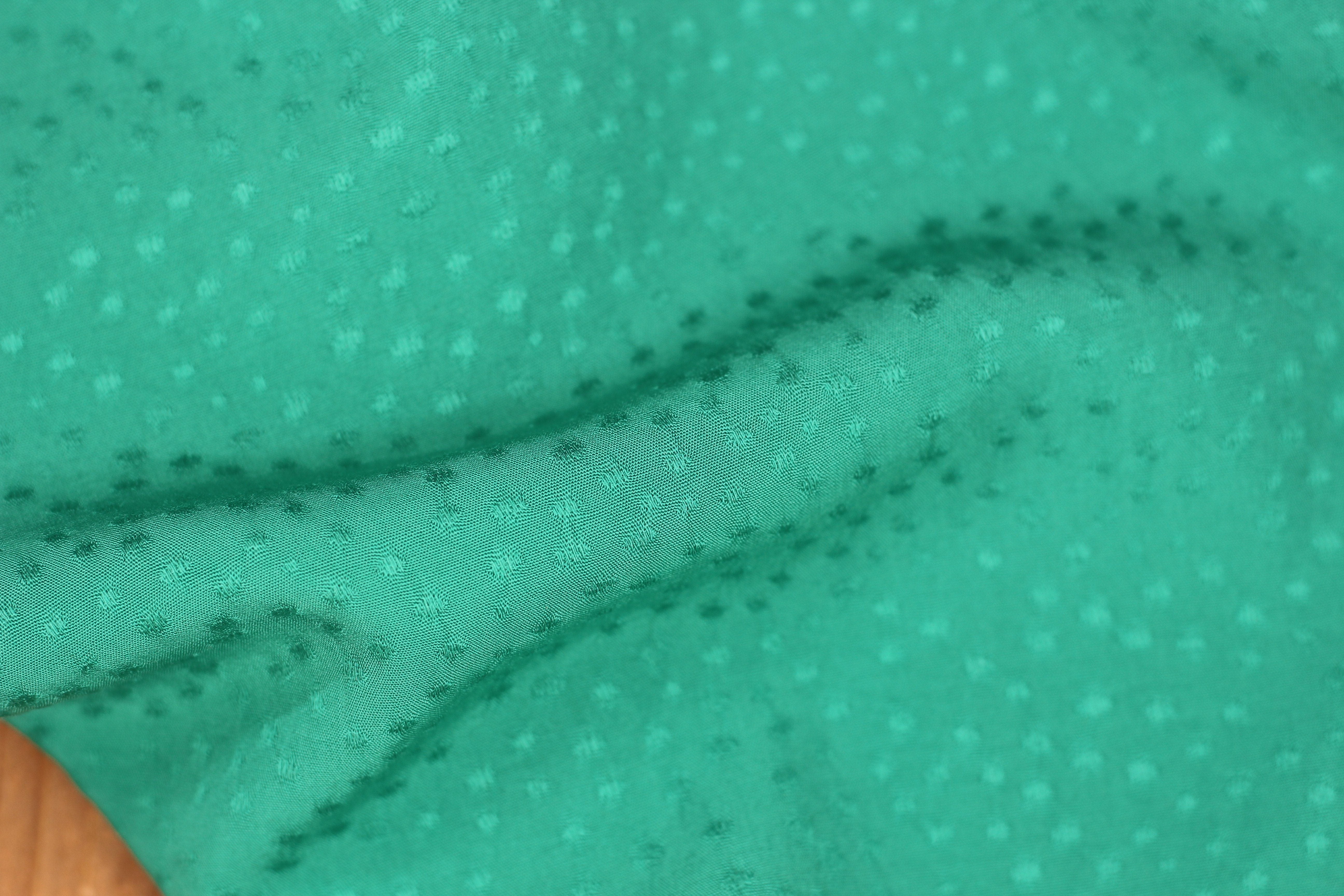 Tissu Viscose Unie Dobby - Vert prairie (Vendu x10cm) Tissus Sélection Gaspard & Léonie | Gaspard et Léonie Tissus Mercerie Toulouse