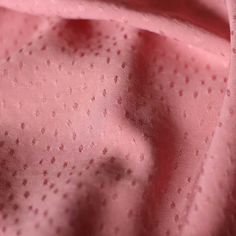 Tissu Viscose Unie Dobby - Vieux rose (Vendu x10cm) Tissus Sélection Gaspard & Léonie | Gaspard et Léonie Tissus Mercerie Toulouse
