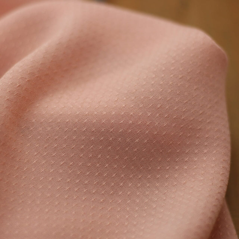 Tissu Voile de viscose Unie Dobby - SERENA Vieux rose (Vendu x10cm) Tissus Sélection Gaspard & Léonie | Gaspard et Léonie Tissus en ligne et Mercerie à Toulouse