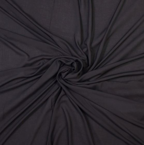 Tissu Voile de Viscose Unie - Noir (Vendu x10cm) Tissus Sélection Gaspard & Léonie | Gaspard et Léonie Tissus en ligne et Mercerie à Toulouse