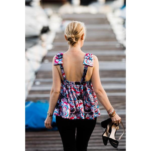 Top/Robe MUSE Patron de couture pochette - L'atelier de Gaspard et Léonie