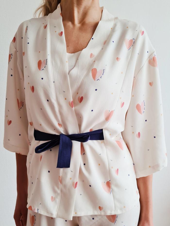 Veste Kimono HOYA - Patron de couture pochette Patron de couture JOLI LAB | Gaspard et Léonie Tissus Mercerie Toulouse