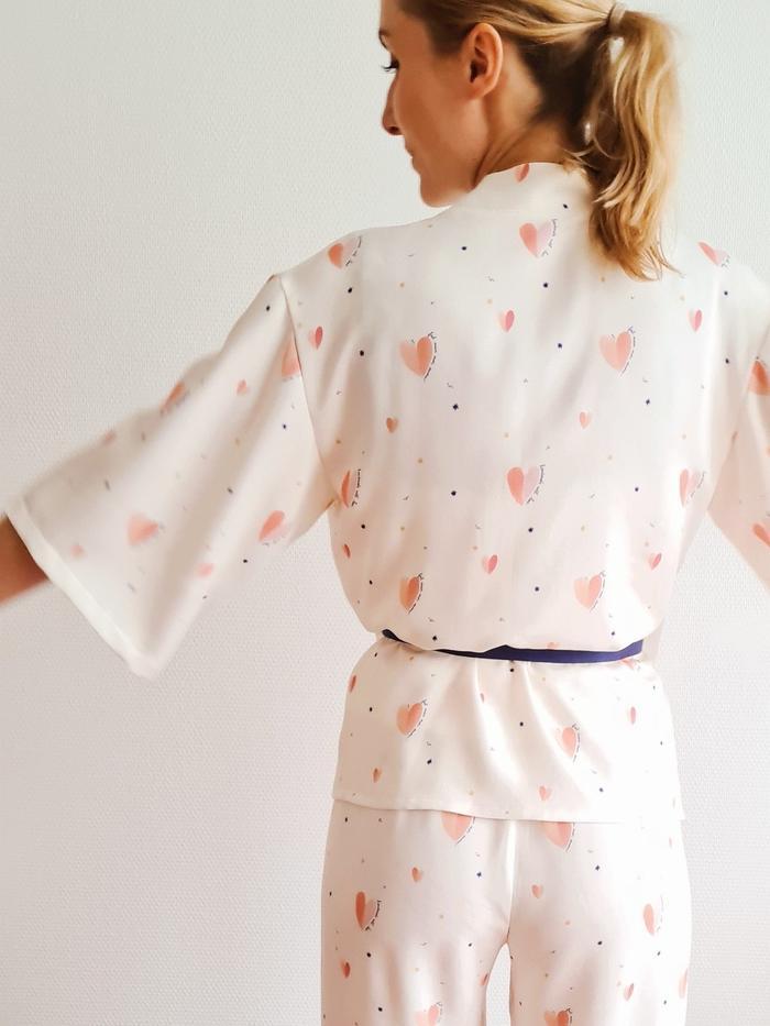 Veste Kimono HOYA - Patron de couture pochette Patron de couture JOLI LAB | Gaspard et Léonie Tissus Mercerie Toulouse