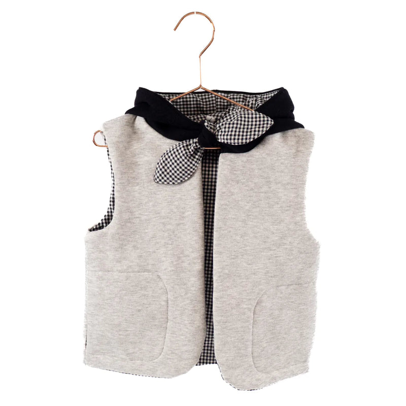 VIENNE Gilet sans manche mixte patron de couture pochette Patron de couture Ikatee | Gaspard et Léonie Tissus en ligne et Mercerie à Toulouse